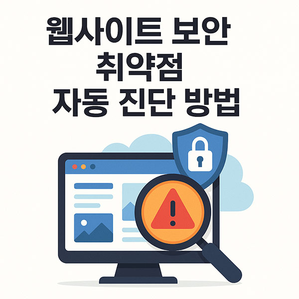 웹사이트 보안 취약점 자동 진단 방법