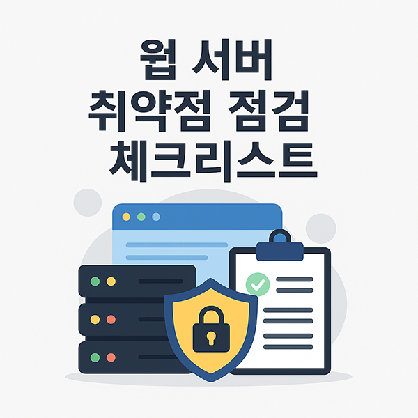 웹 서버 취약점 점검 체크리스트