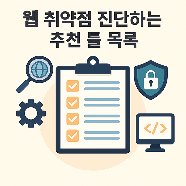 웹 취약점 진단하는 추천 툴 목록